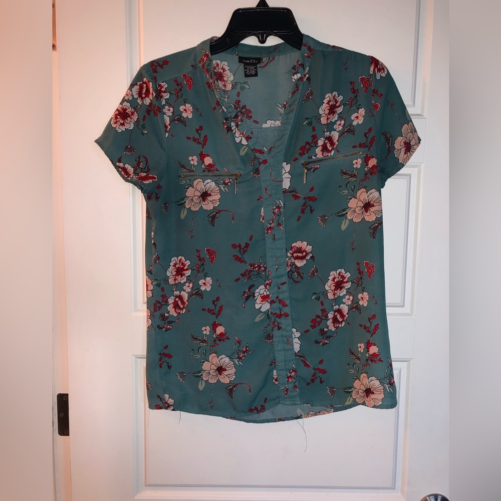 Floral blouse